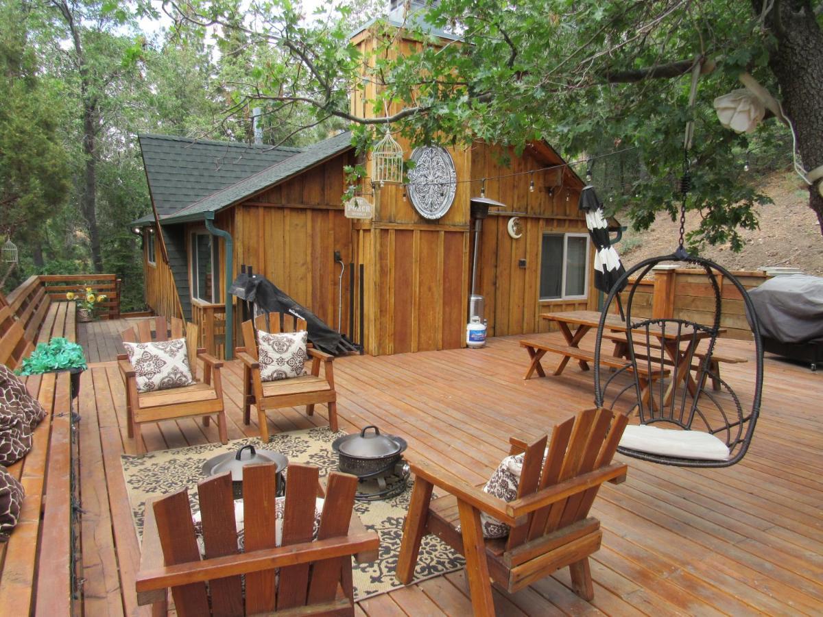 Hillside Hideaway -View Of Ski Slope From Charming Deck Big Bear Lake Dış mekan fotoğraf